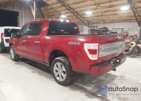 2023 Ford F-150 Platinum from USA, damaged, VIN 1FTFW1E50PFA31601